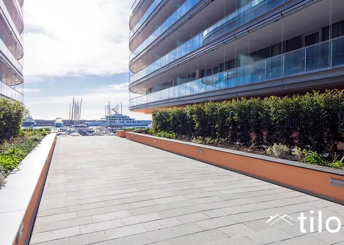 公寓 Waterfront Luxury, 1br, Free Parking, Ac, Netflix & Wifi By Tilo Lux 热那亚
