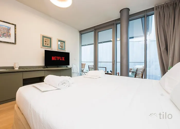 Waterfront Luxury, 1br, Free Parking, Ac, Netflix & Wifi By Tilo Lux 公寓 *